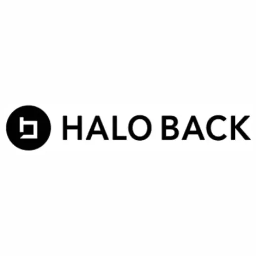 Halo Back brand logo for haloback.com