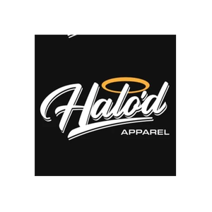 Halod brand logo for halodapparel.com