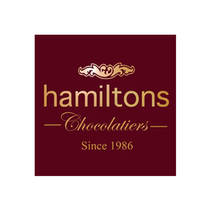 Hamilton's Chocolates brand logo for hamiltons-chocolates.co.uk
