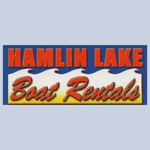 Hamlin Lake Boat Rentals brand logo for hamlinlakeboatrentals.com