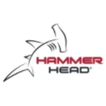 Hammerhead Swim Caps brand logo for hammerheadswimcaps.com
