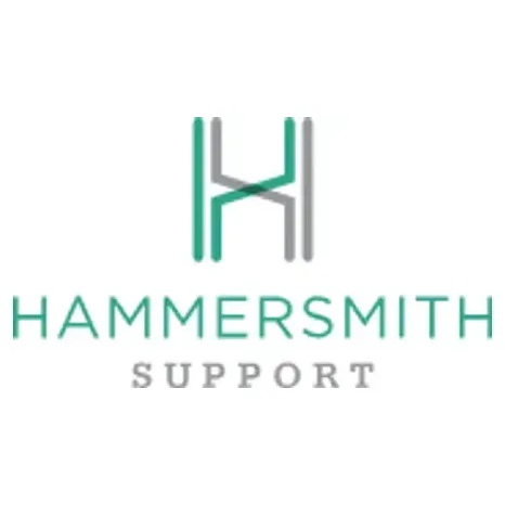 Hammersmith Support brand logo for hammersmithsupport.com