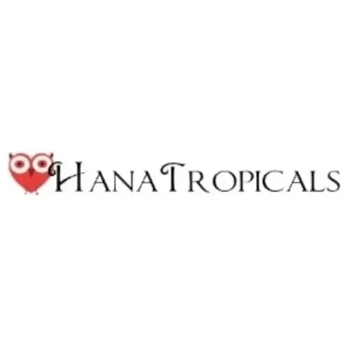 Hana Tropicals brand logo for hanatropicals.com