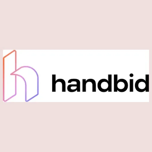 Handbid brand logo for handbid.com