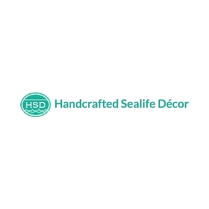 Handcrafted Sealife Decor brand logo for handcraftedsealifedecor.com