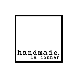 Handmade La Conner brand logo for handmadelaconner.com