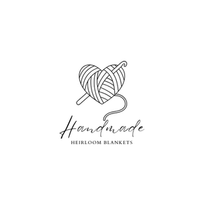 handmadeheirloomblankets brand logo for handmadeheirloomblankets.com