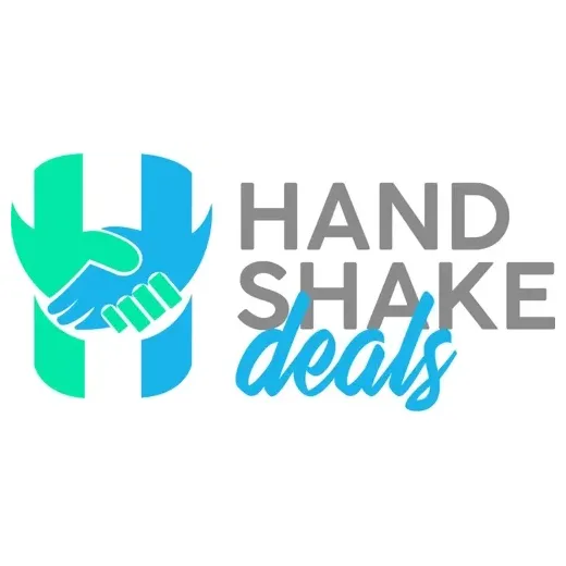 Handshake Deals brand logo for handshakedeals.com