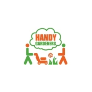 Handy Gardeners brand logo for handygardeners.com