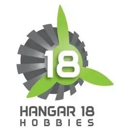 Hangar 18 brand logo for hangar18hobbies.com