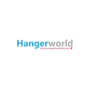 Hangerworld brand logo for hangerworld.com