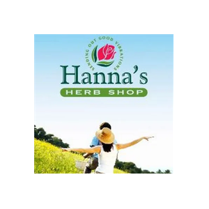 Hanna's Herb Shop brand logo for hannasherbshop.com