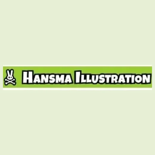 hansmaillustration brand logo for hansmaillustration.com