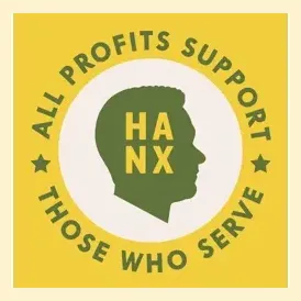 HANX Coffee brand logo for givehanx.com