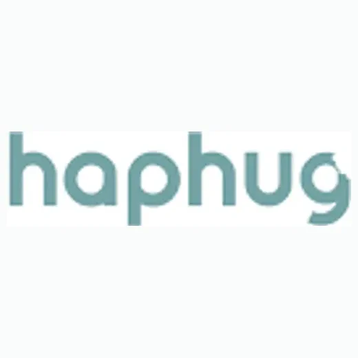 Hap Hug brand logo for haphug.com