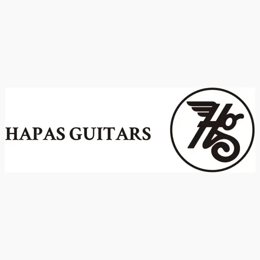 Hapas brand logo for hapasguitars.com