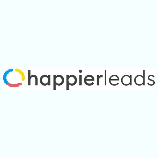 Happier Leads brand logo for happierleads.com
