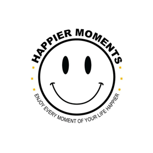 Happier Moments brand logo for happiermoments.com