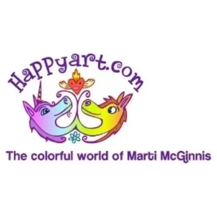 Happy Art brand logo for happyart.com