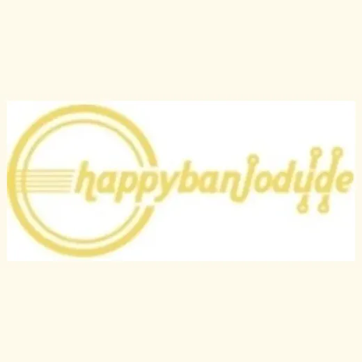 Happy Banjo Dude brand logo for happybanjodude.com