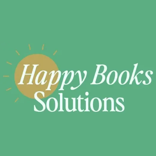 Happy Books brand logo for happybookssolutions.com