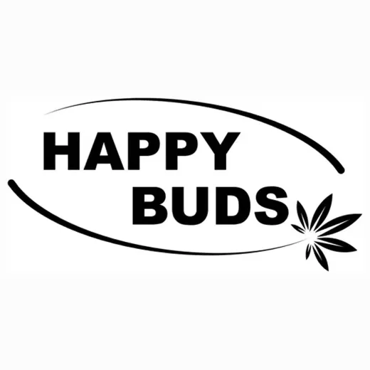 Happy Buds brand logo for happybudsbk.com