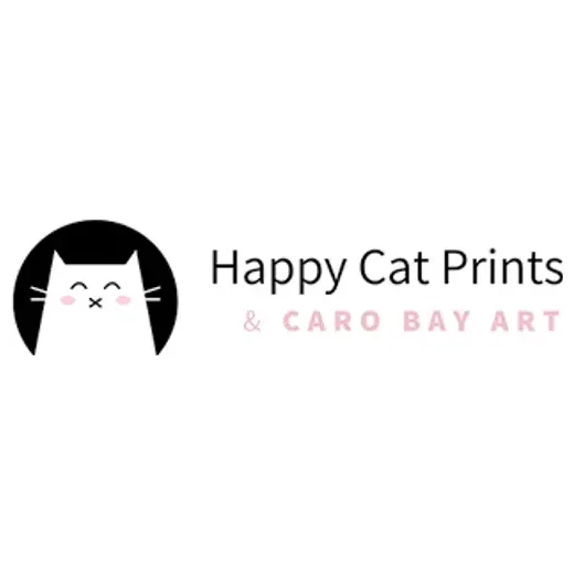Happy Cat Prints brand logo for happycatprints.com