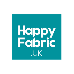 Happy Fabric brand logo for happyfabric.co.uk