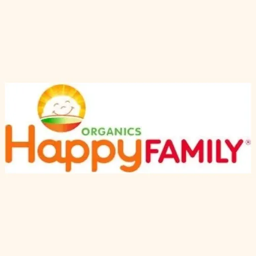 Happy Family Organics brand logo for happyfamilyorganics.com