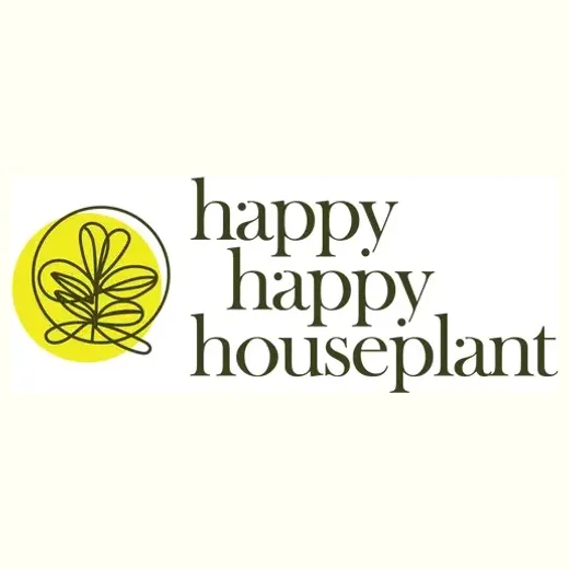Happy Happy Houseplant brand logo for happyhappyhouseplant.com