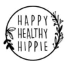 Happy Healthy Hippie brand logo for happyhealthyhippieco.com