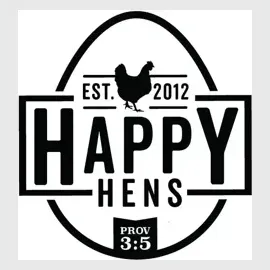 Happy Hens brand logo for happy-hens.com