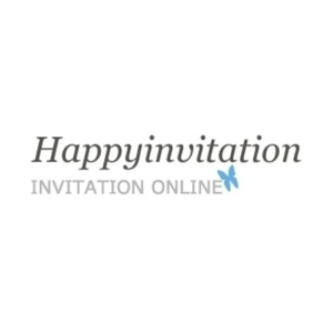 Happy Invitation brand logo for happyinvitation.com