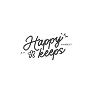 Happy Keeps brand logo for happykeeps.com