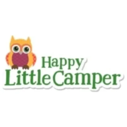 Happy Little Camper brand logo for happylittlecamperbaby.com