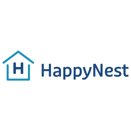 Happy Nest brand logo for happynest.com