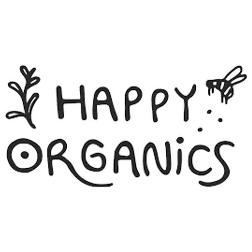 Happy Organics brand logo for happyorganics.co