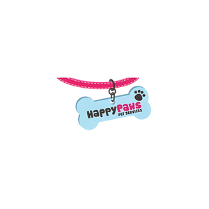 Happy Paws Pet Service brand logo for happypawsredditch.co.uk