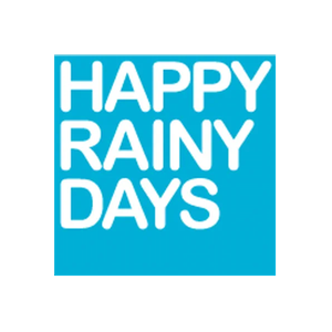 Happy Rainy Days brand logo for happyrainydays.com
