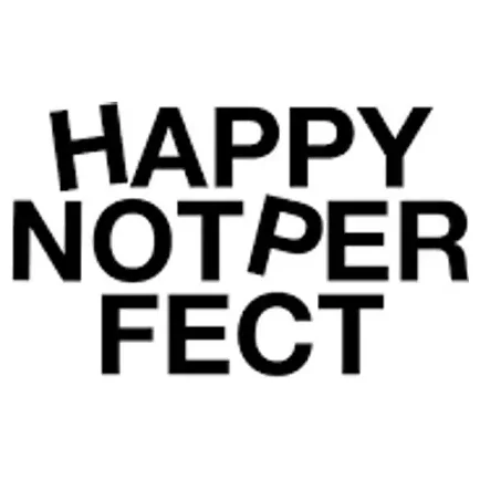 Happynotperfect brand logo for happynotperfect.com