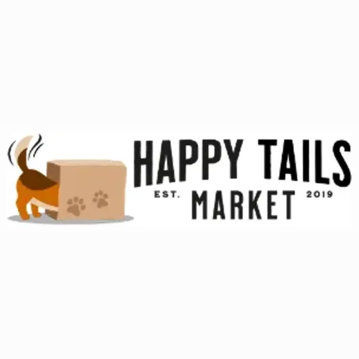 happytailsmarket brand logo for happytailsmarket.com