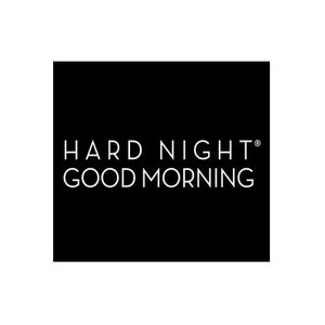 Hard Night Good Morning brand logo for hardnightgoodmorning.com