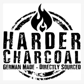 Harder Charcoal brand logo for hardercharcoal.com
