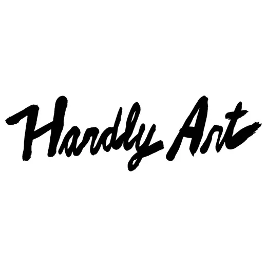 Hardly Art brand logo for hardlyart.com