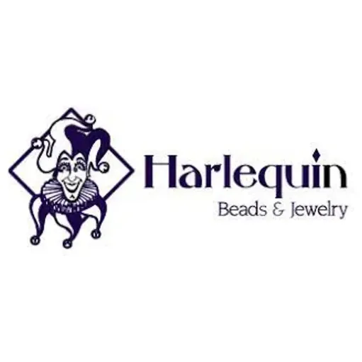 Harlequin Beads brand logo for harlequinbeads.com