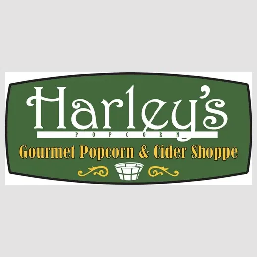 harleyspopcorn brand logo for harleyspopcorn.com