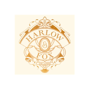 Harlow & Fox brand logo for harlowandfox.com