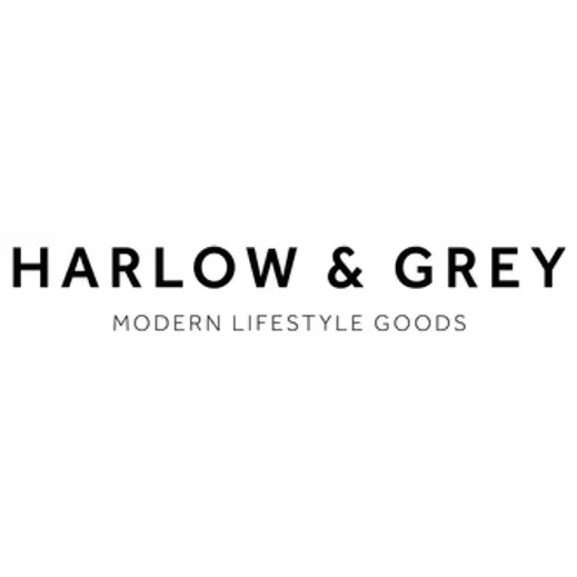 Harlow & Grey brand logo for harlowandgrey.com