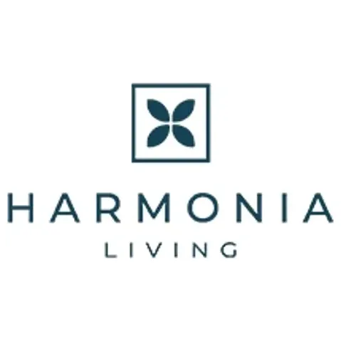 Harmonia Living brand logo for harmonialiving.com