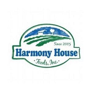 Harmony House Foods brand logo for harmonyhousefoods.com